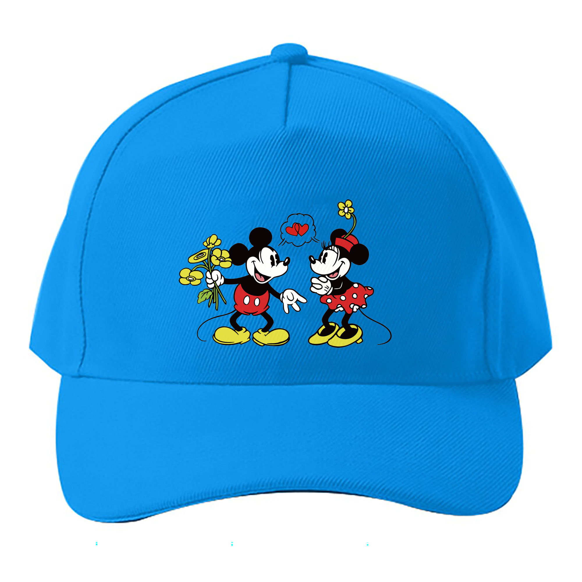 （画像用） ミッキーマウス Mickey Mouse ベースボールキャップ 綿100％ 男女兼用 帽子 スポーツ